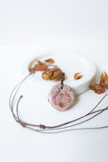 Rhodochrosite Crystal Pendant #1 | Love • Healing • Integration