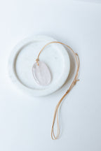Rose Quartz Crystal Pendant #2 | Love • Healing • Compassion