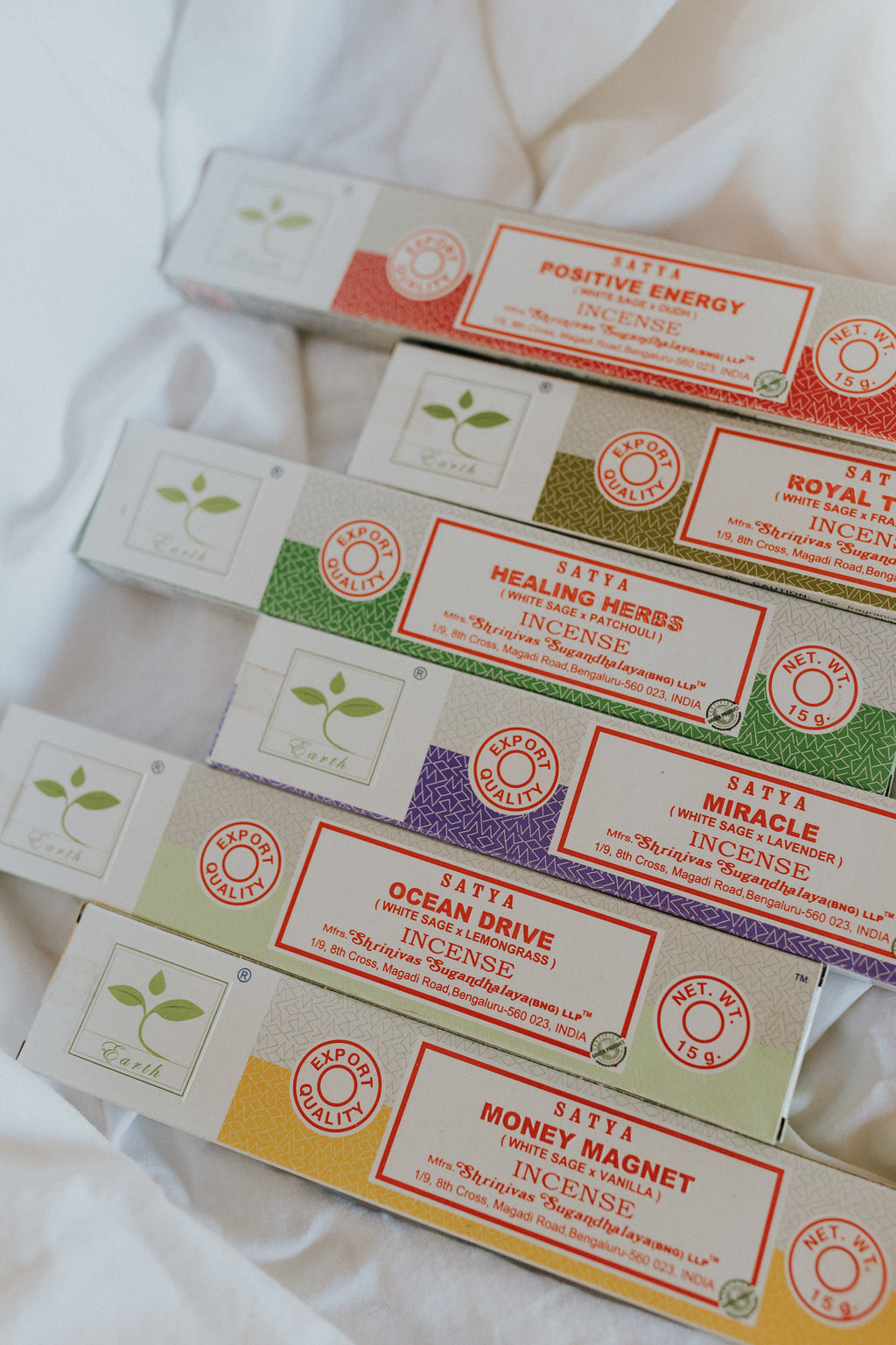 Satya Earth Incense Range