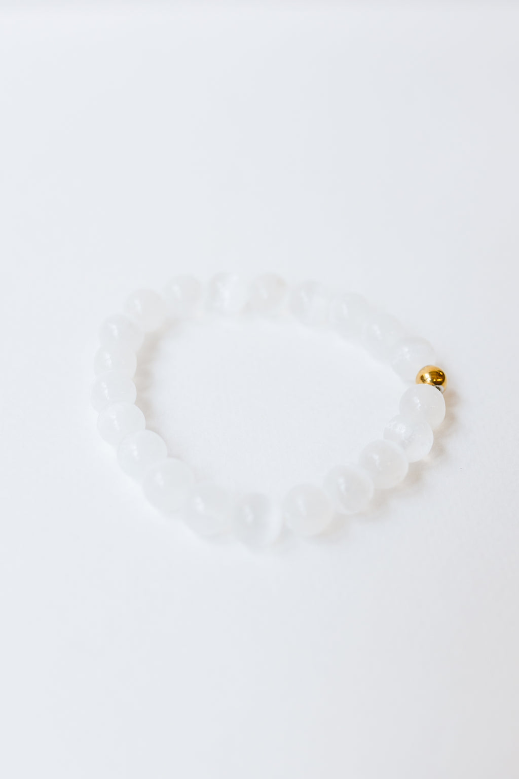 Selenite Crystal Bracelet |  Cleansing • Divine Connection • Clarity