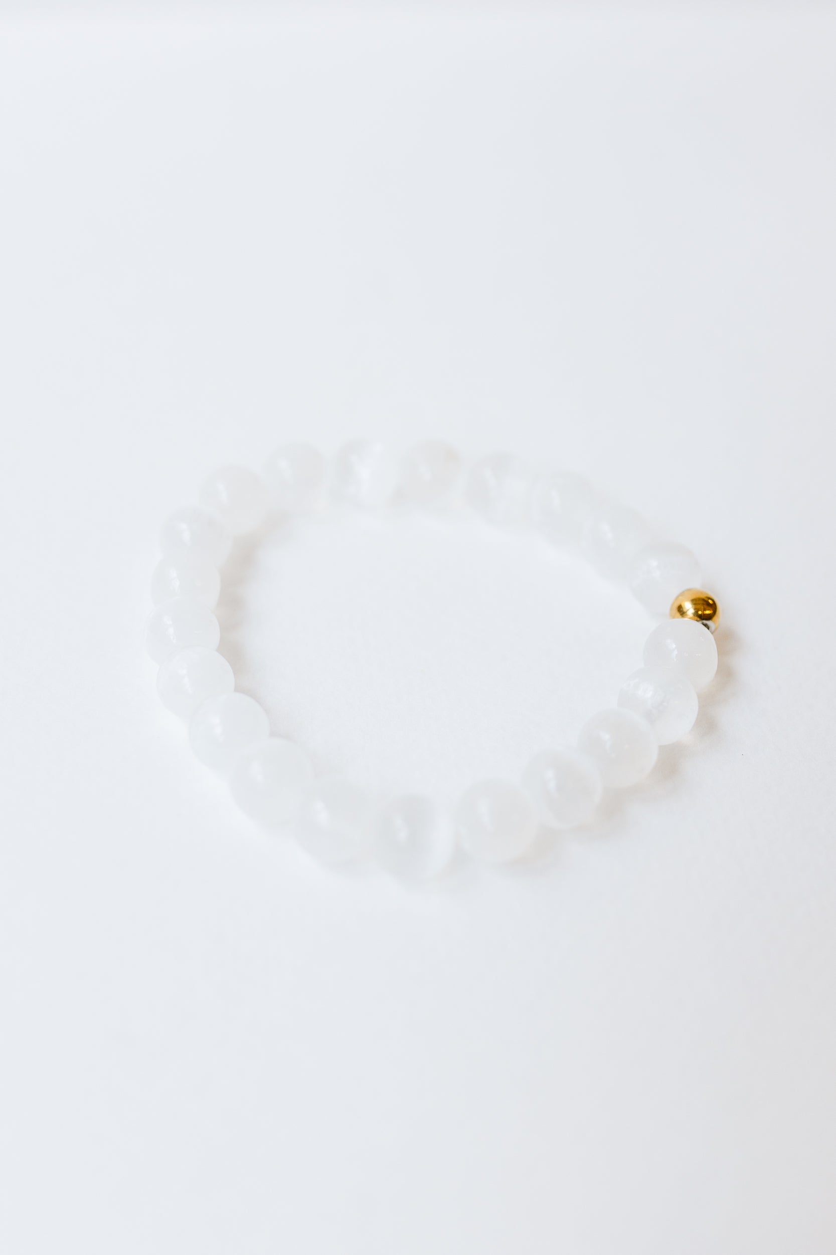 Selenite Crystal Bracelet |  Cleansing • Divine Connection • Clarity