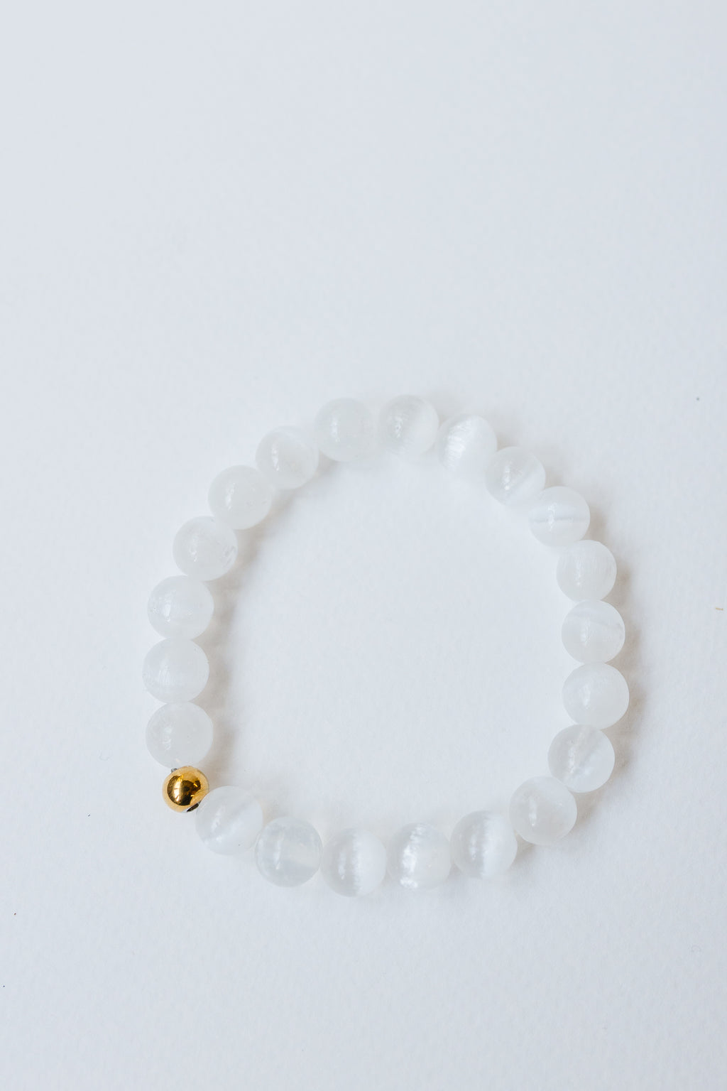 Selenite Crystal Bracelet |  Cleansing • Divine Connection • Clarity
