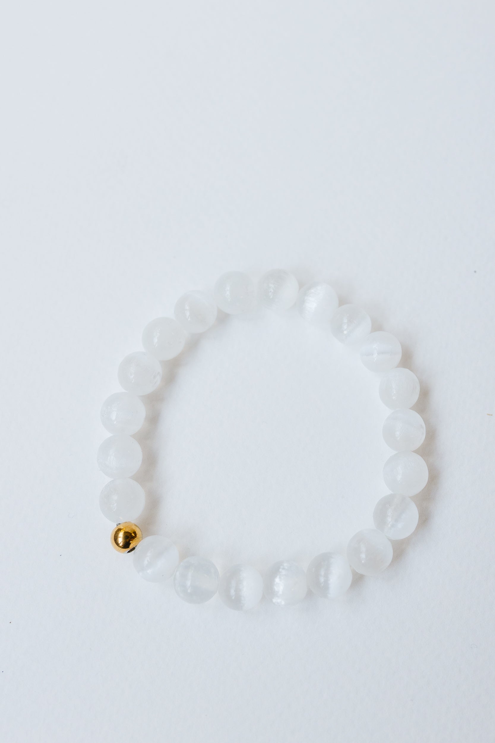 Selenite Crystal Bracelet |  Cleansing • Divine Connection • Clarity