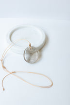 Smoky Quartz Crystal Pendant #4 | Grounding • Protection • Release