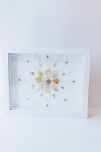 SUNBURST - Intuitively Crafted Framed Crystal Grid