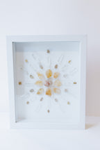 SUNBURST - Intuitively Crafted Framed Crystal Grid