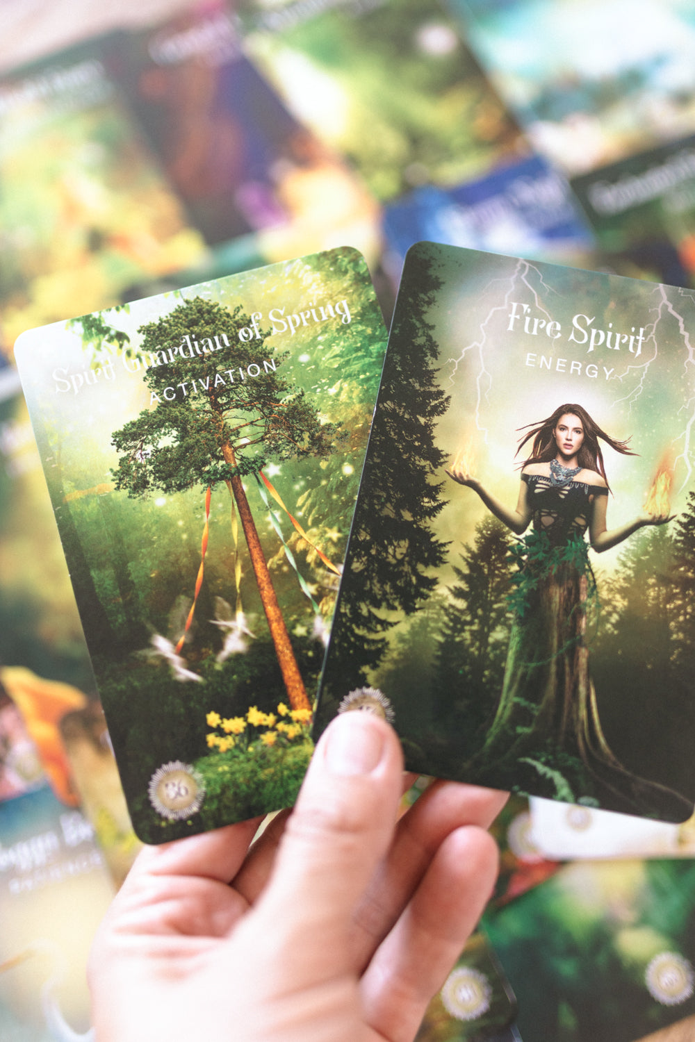The Sacred Forest Oracle: 52 Cards to Open Energy Portals of a Higher Dimension