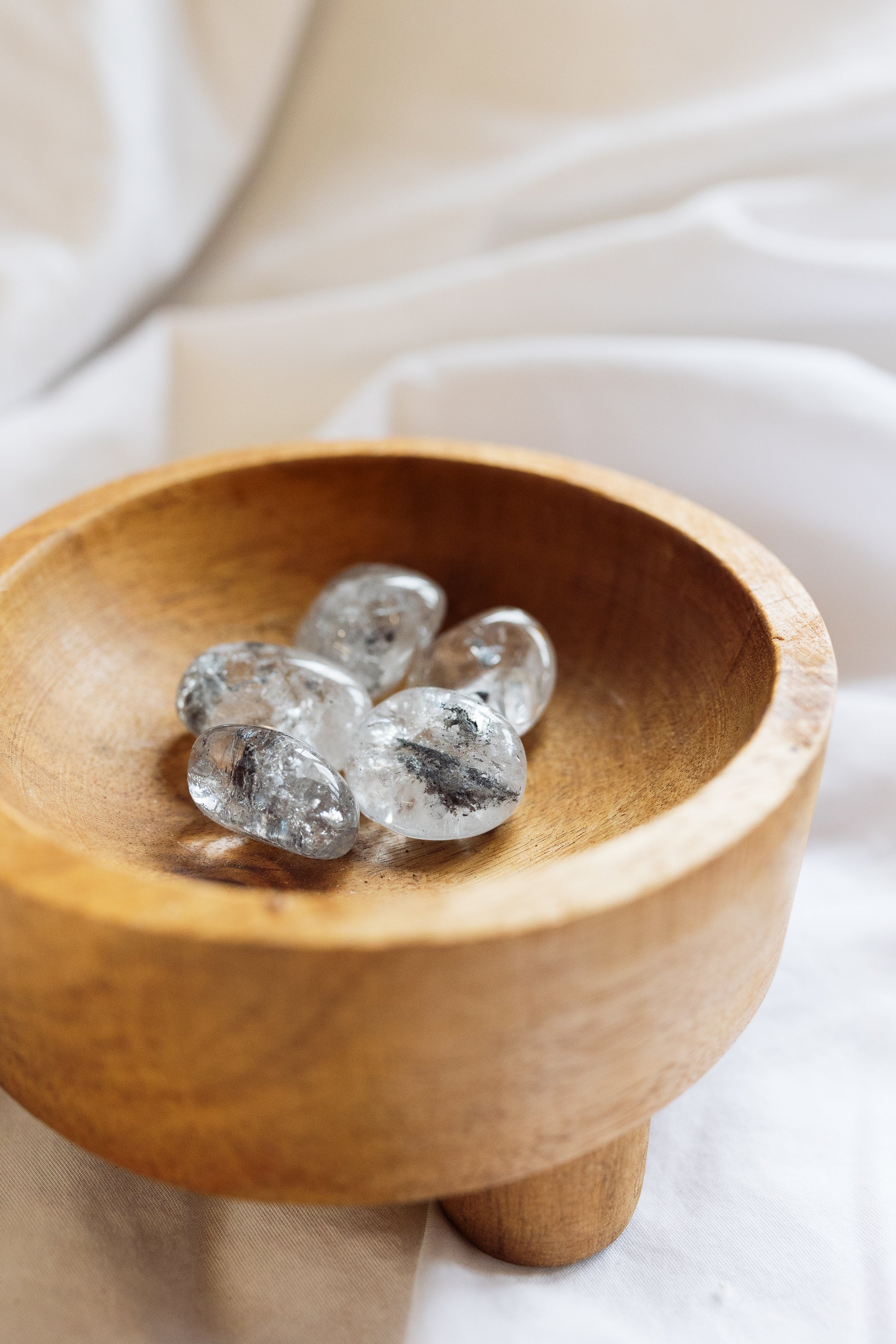 Tibetan Quartz Crystal Tumble Stone | Energy Cleanse • Reset • Higher Guidance