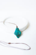 Turquoise Crystal Pendant #1 | Wisdom ✧ Protection ✧ Authentic Expression