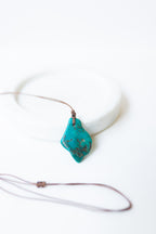 Turquoise Crystal Pendant #1 | Wisdom ✧ Protection ✧ Authentic Expression