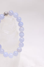 Crystal Bracelet: Blue Lace Agate - Knight Inspired