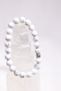 Crystal Bracelet: Howlite - Knight Inspired