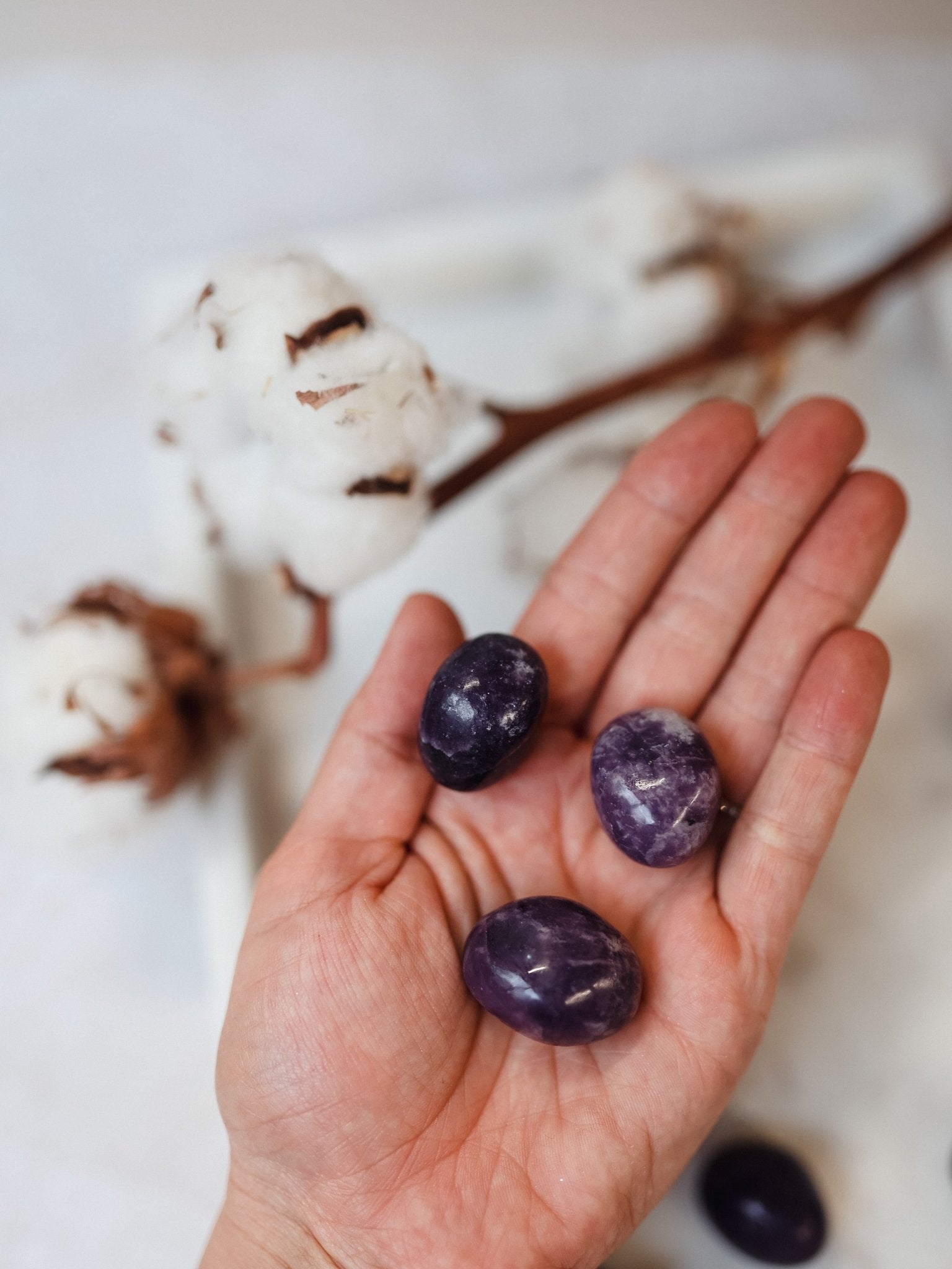 Lepidolite Crystal Tumble Stone - Knight Inspired